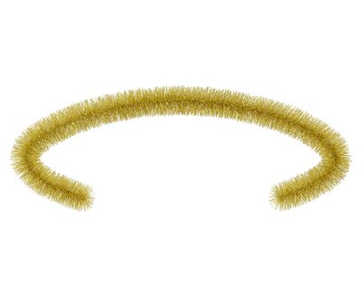 Guirnalda Tinsel opaco gold 270 cm