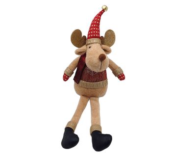 Reno sentado decorativo 48 cm