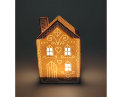 Imagen 2 del producto Adorno casa luz 2 colección Ginger