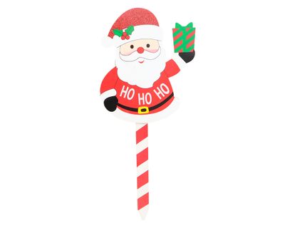 Estaca decorativa navidad