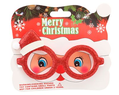 Anteojos navidad Santa