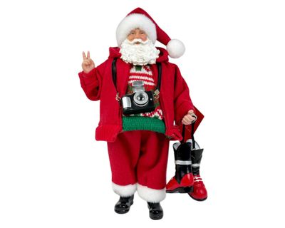 Imagen 1 del producto Santa coleccionable turista