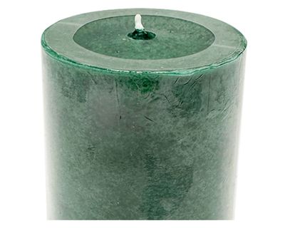Imagen 2 del producto Vela Pilar mottle verde 9x6.8 cm