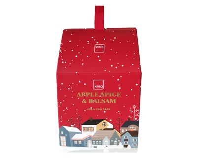 Imagen 2 del producto Vela con caja rojo/blanco