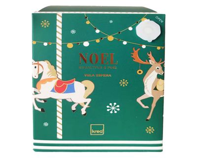 Imagen 2 del producto Vela esfera verde 8 cm