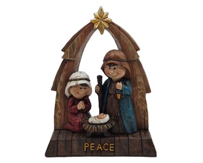 Pesebre Paz 17.5x13x6 cm