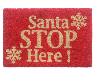 Imagen 1 del producto Limpiapiés Santa 40x60 cm