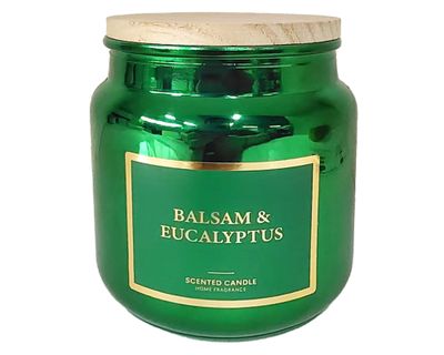 Imagen 1 del producto Vela tapa madera verde 9.5 cm