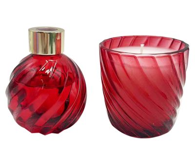 Difusor 90 ml + vela rojo