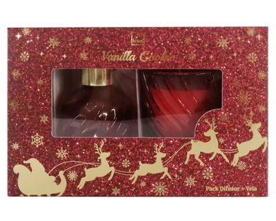 Imagen 2 del producto Difusor 90 ml + vela rojo