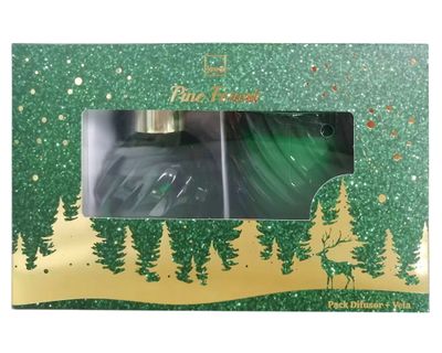 Imagen 2 del producto Difusor 90 ml + vela verde