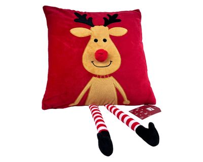 Imagen 2 del producto Cojín Reno piernas largas 40x40 cm