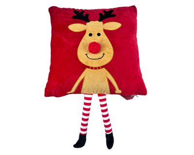 Cojín Reno piernas largas 40x40 cm