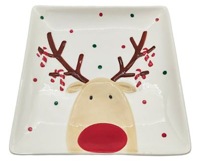 Plato cuadrado Reno 2.6x19.3x19.3 cm