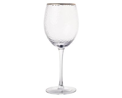 Copa vino martillada 350 ml