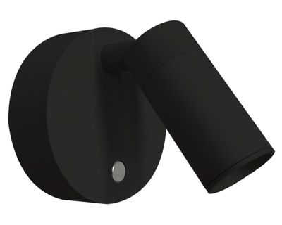 Imagen 1 del producto Foco 3 W luz led Spot recargable negro