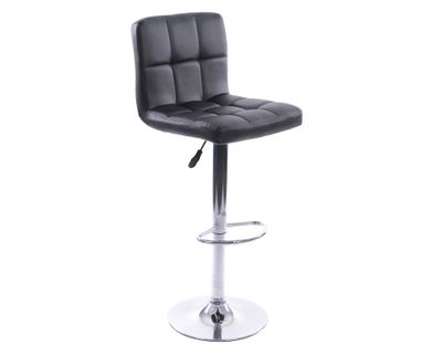 Imagen 2 del producto Silla bar Lura 90-111.5x44x51.5 cm negro