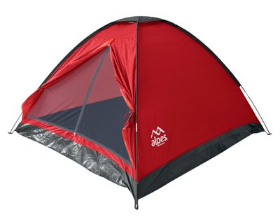 Carpa Galápagos rojo 150x240x240 cm 6 personas