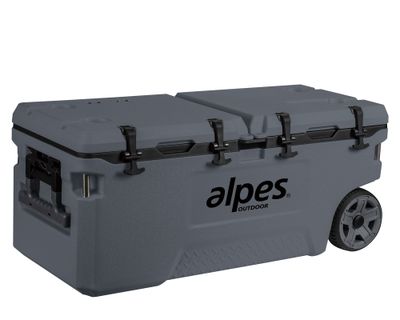 Nevera rígida con ruedas 120 lt