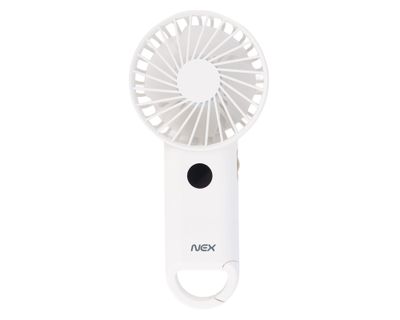 Ventilador recargable USB blanco