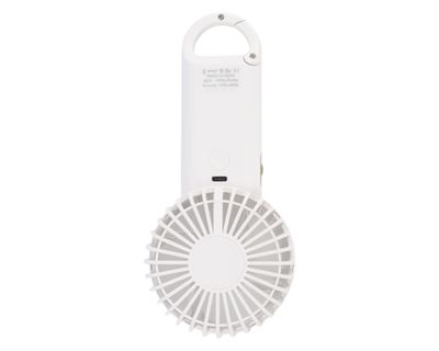 Imagen 2 del producto Ventilador recargable USB blanco