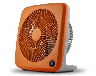 Imagen 2 del producto Ventilador Mini Box 7'' naranjo