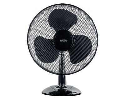 Ventilador escritorio negro 16''