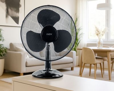 Imagen 2 del producto Ventilador escritorio negro 16''