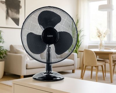 Imagen 2 del producto Ventilador escritorio negro 16''