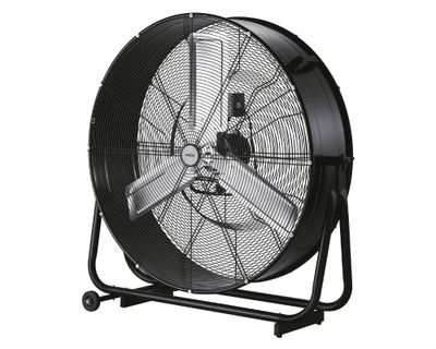 Ventilador suelo industrial 42'' negro