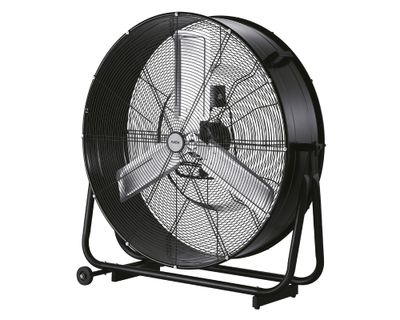 Ventilador suelo industrial 30'' negro