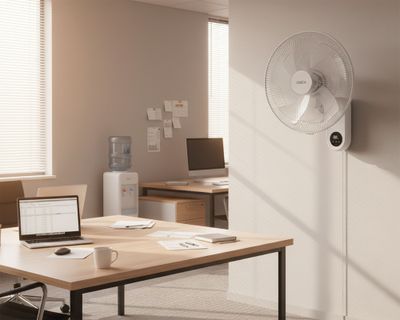 Imagen 2 del producto Ventilador muro 55W blanco