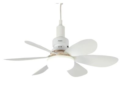 Imagen 2 del producto Lámpara con ventilador 40W blanco