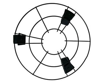 Imagen 2 del producto Base porta maceta negro 30 cm