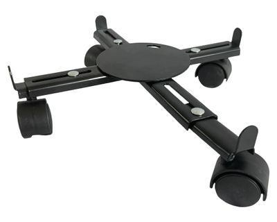 Porta maceta ajustable negro 28 - 40 cm