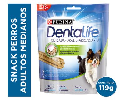 Snack para perros adulto razas medianas sabor pollo 119 g