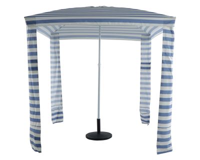 Quitasol playa tipo pérgola 240x200x200 cm