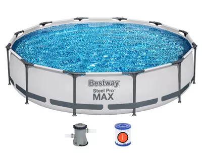 Piscina estructural 366 cm 6473 L Steel pro max