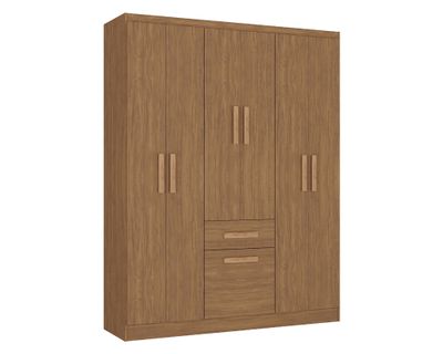 Clóset 6 puertas 1 cajón 1 zapatera acacia