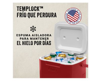 Imagen 1 del producto Cooler Chiller rojo 16QT