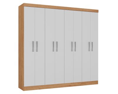 Clóset 8 puertas Aquiles 177x183x40 cm