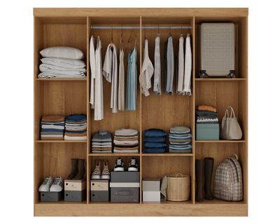 Imagen 2 del producto Clóset 8 puertas Aquiles 177x183x40 cm