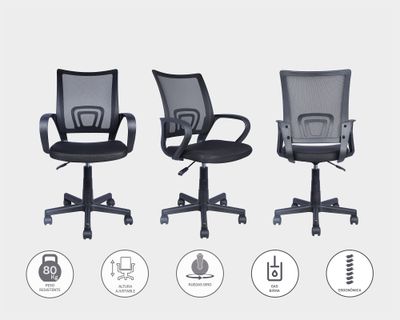 Imagen 2 del producto Silla PC Asti negro