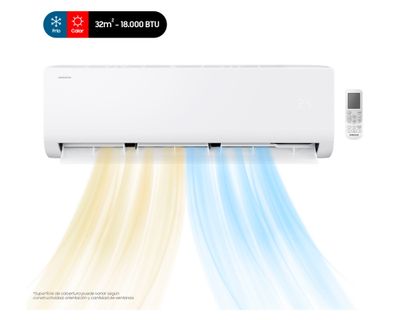 Imagen 2 del producto Aire acondicionados split inverter 2950W 18000 BTU frío/calor