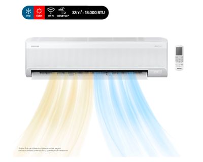 Imagen 2 del producto Aire acondicionado Split muro Wind Free Inverter 18000 BTU
