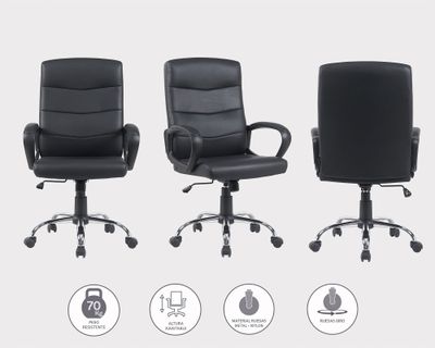 Imagen 2 del producto Sillón Ejecutivo Winnie Negro