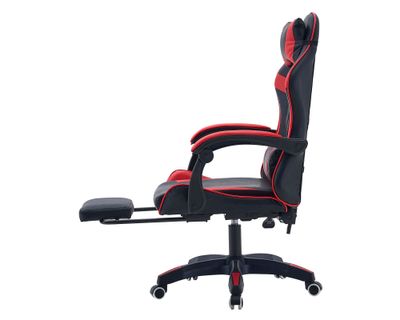Imagen 2 del producto Silla gamer Julian negro/rojo
