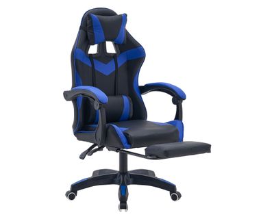 Imagen 2 del producto Silla gamer Julian negro/azul