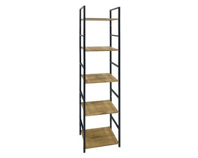 Imagen 2 del producto Repisa Joel negro/natural 29x24x144 cm