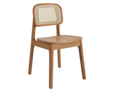 Imagen 2 del producto Silla madera con ratán